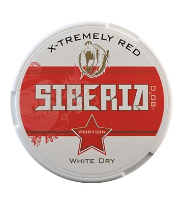 Siberia -80 Degrees Red 43mg - Click to Enlarge